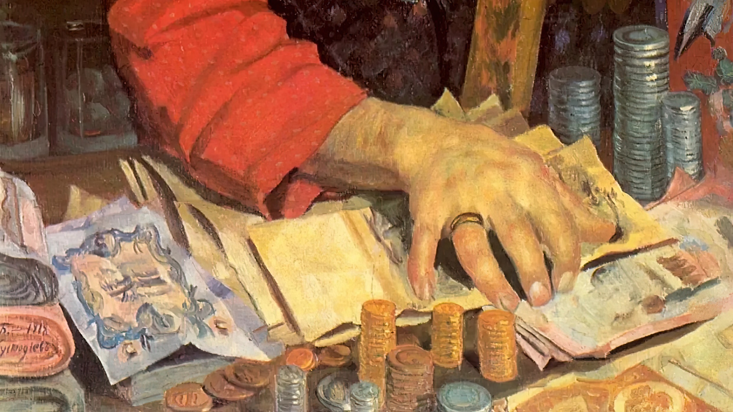 Торговля бумагой. Кустодиев купец считающий деньги. Кустодиев. Купец (старик с деньгами), 1918. Кустодиев купец старик с деньгами.